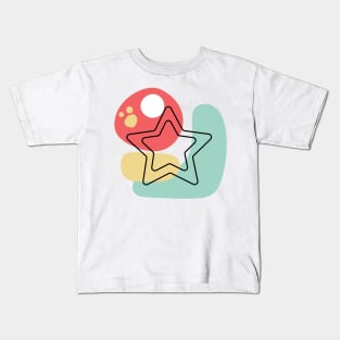 Abstract Star Kids T-Shirt